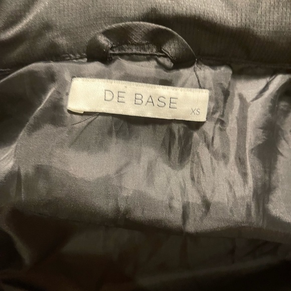 Black puffy bomber coat jacket - Picture 10 of 11